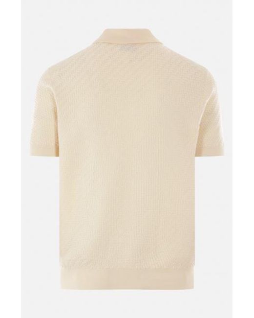 Brioni Natural T-Shirts And Polos for men