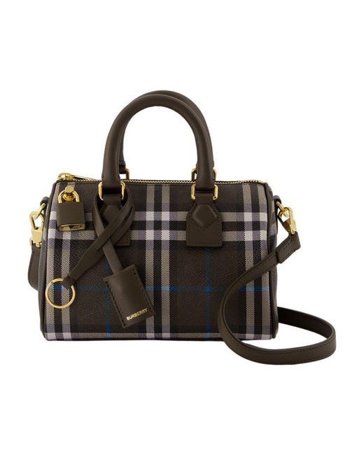 Burberry Black Mini Bowling Purse