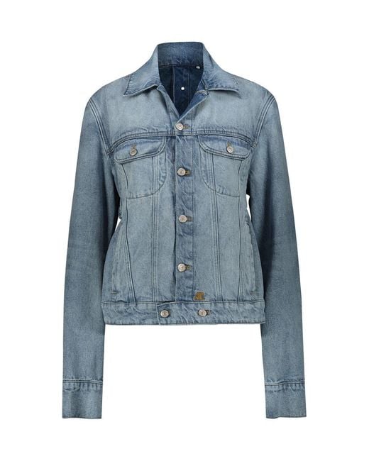 Courreges Blue Denim Jacket