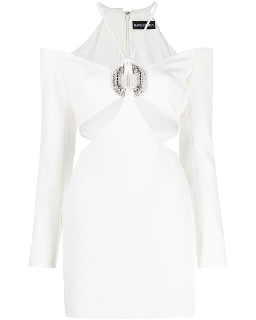 David Koma White Dresses