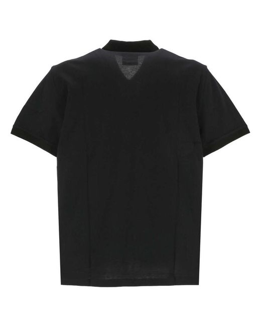 Emporio Armani Black T-shirts And Polos for men