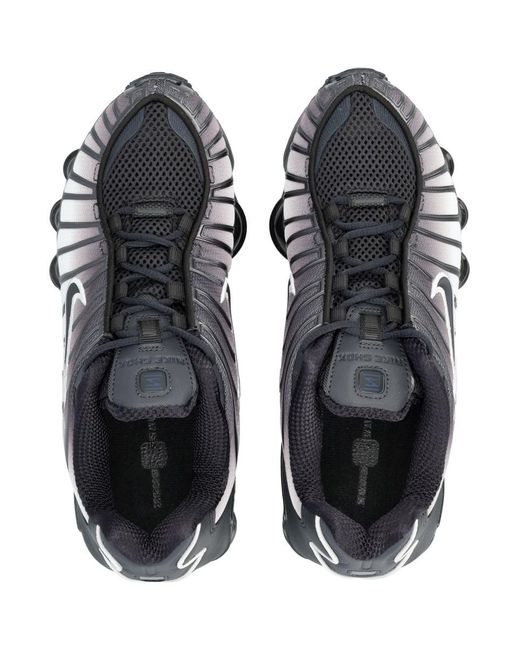 Nike Blue Shox Tl Fade Mesh