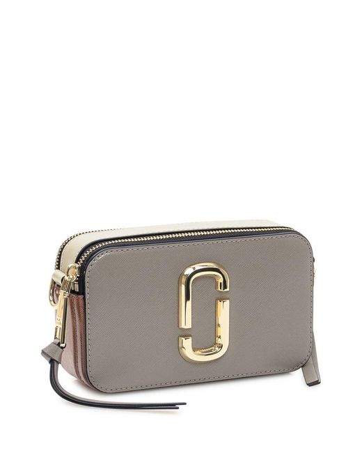 Marc Jacobs Gray Grey Snapshot Bag