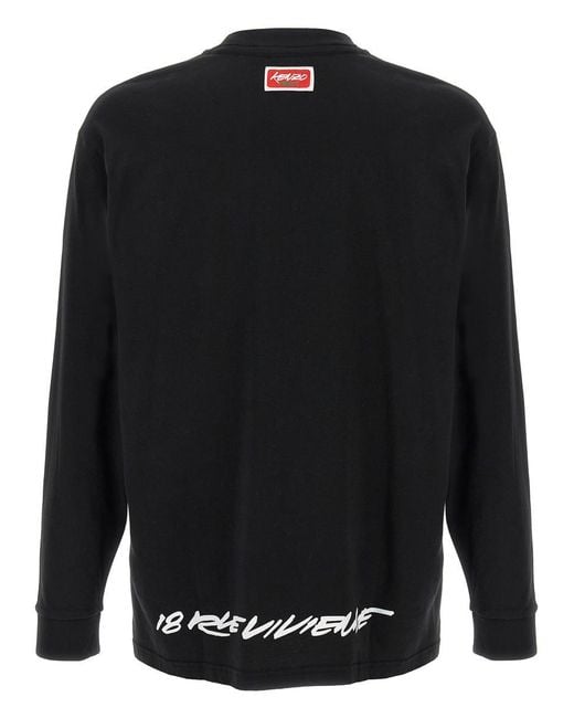 KENZO Black X Futura 2000' T-Shirt for men