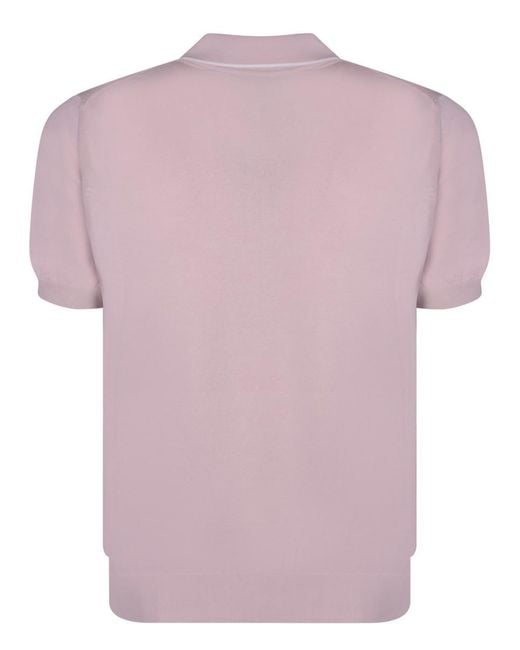 Canali Pink T-Shirts for men
