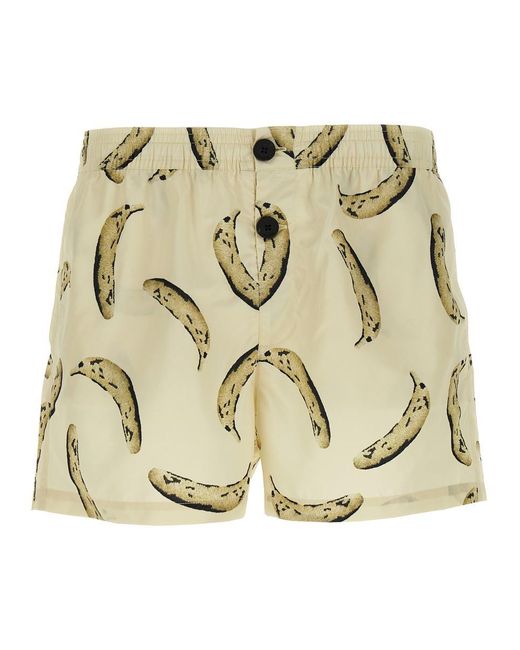 Jacquemus Natural 'Le Maillot Puntini' Swimsuit for men