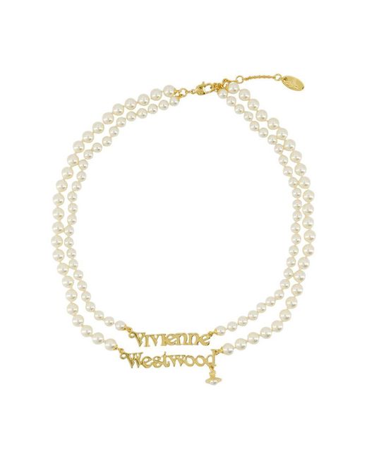 Vivienne Westwood Metallic Amelia Necklace