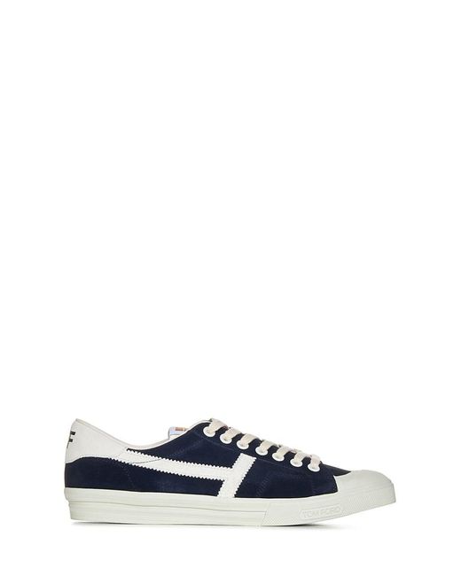Tom Ford White Jarvis Sneakers for men