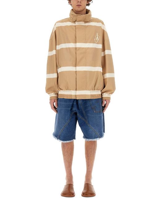 J.W. Anderson Natural Jacket With Logo for men