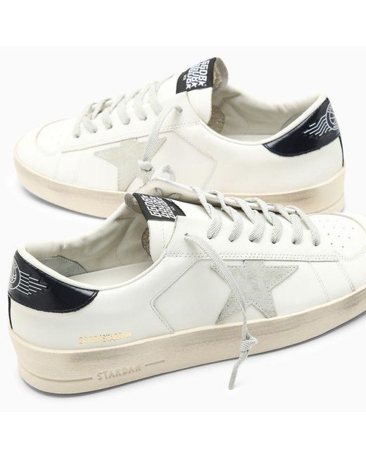 Golden Goose Deluxe Brand White Stardan Shoes for men