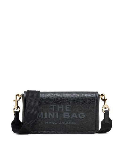 Marc Jacobs Black 'The Leather Mini Bag' Crossbody Bag