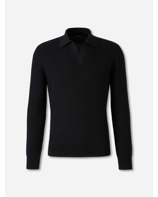 Zegna Black Luxury Sweater for men
