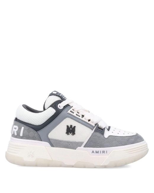 Amiri White Ma-1 Ma Quad Sneaker for men