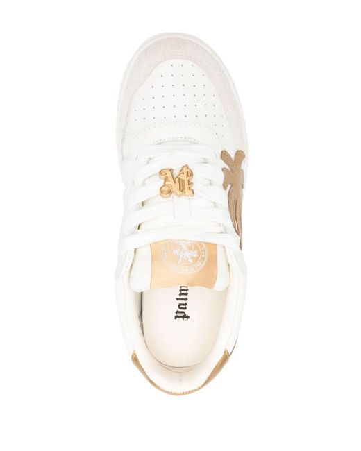 Palm Angels Natural Palm Beach University Sneakers