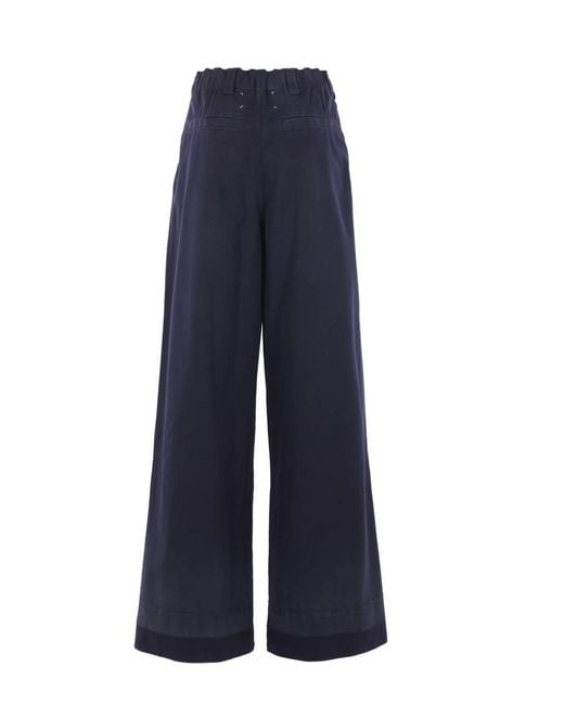 Maison Margiela Blue Trousers