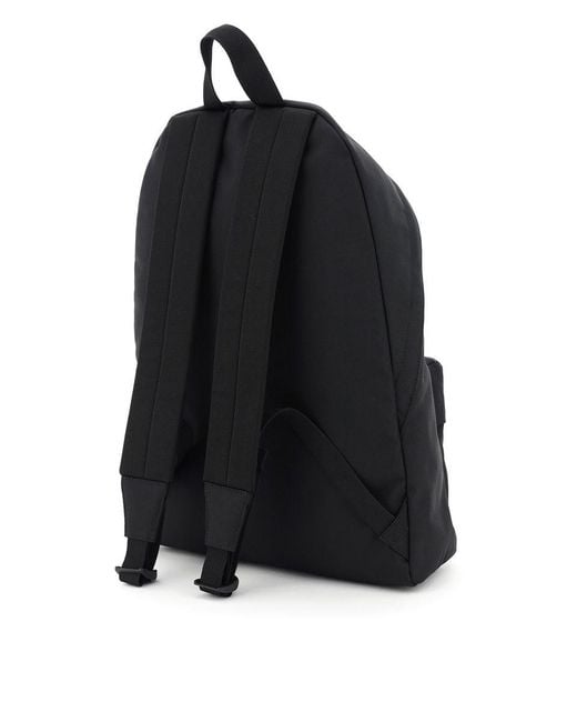 Balenciaga Black Nylon Explorer Backpack for men