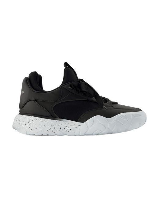 Alexander McQueen Black Court Sneakers for men
