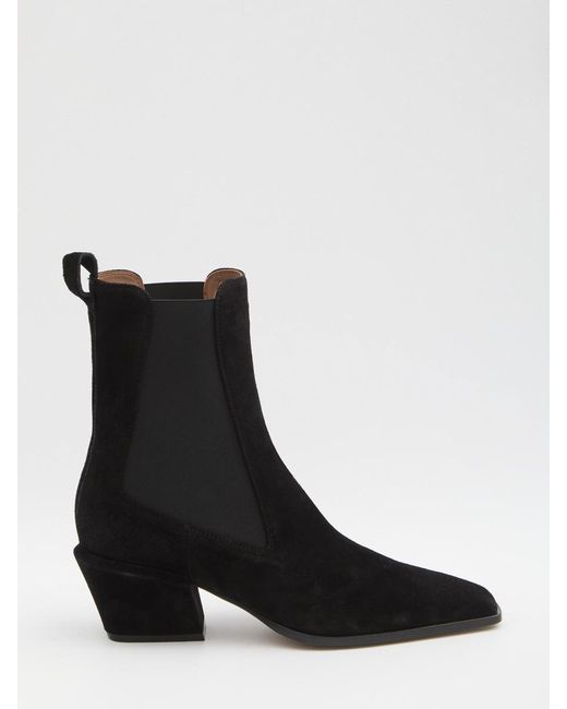 Paris Texas Black Bettina Ankle Boots