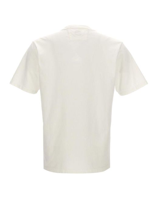 C P Company White T-Shirt for men