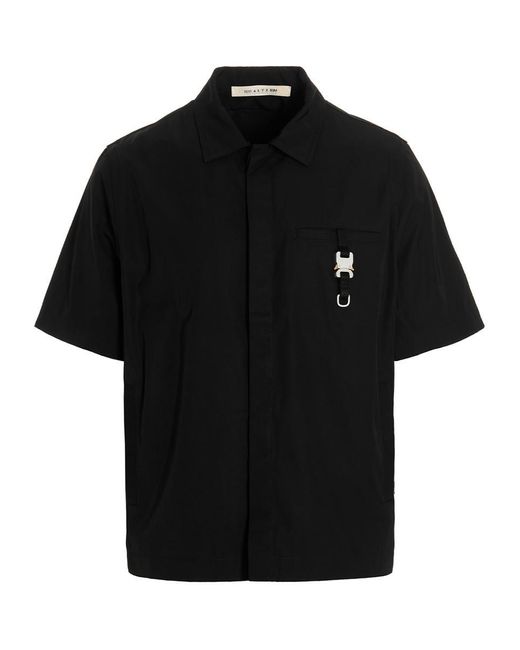 1017 ALYX 9SM Black Buckle Detail Shirt Shirt, Blouse for men