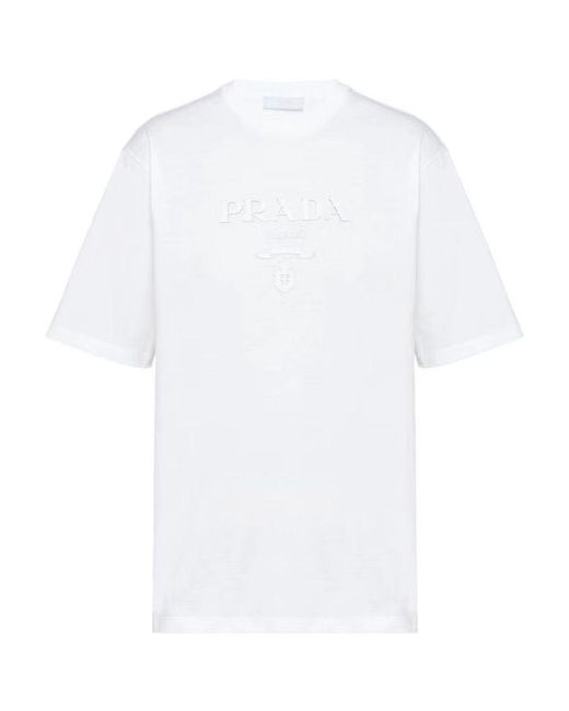 Prada White T-Shirts & Tops for men