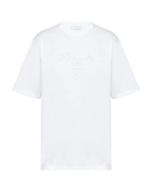 Prada White T-Shirts & Tops for men