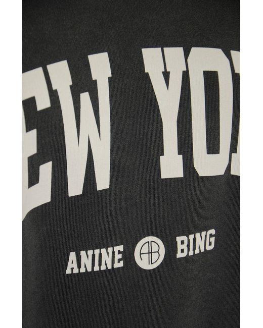 Anine Bing Black Sweatshirts