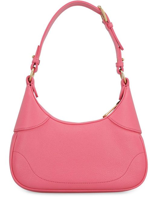 Gucci Pink Aphrodite Leather Shoulder Bag