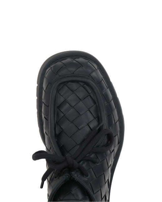 Bottega Veneta Black Flat Shoes for men
