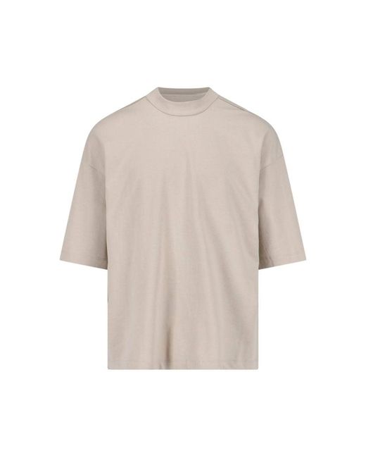 Fear Of God White Oversize T-shirt for men