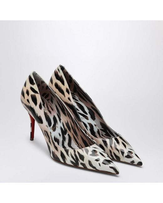 Christian Louboutin Metallic Miss Z Pumps