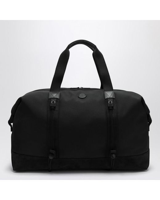 Moncler Black Water Repellent Tech Travel Bag for men