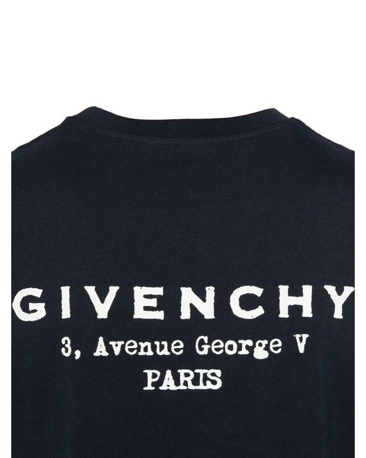 Givenchy Blue T-Shirts And Polos for men