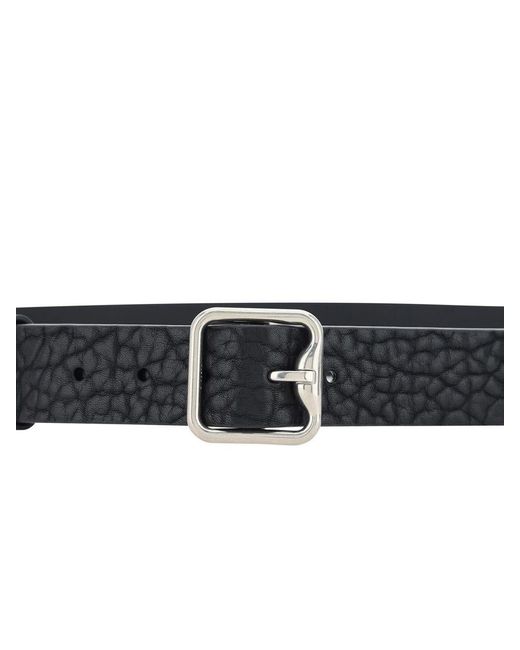 Burberry 4cm Leather Belt - Men - Black Belts