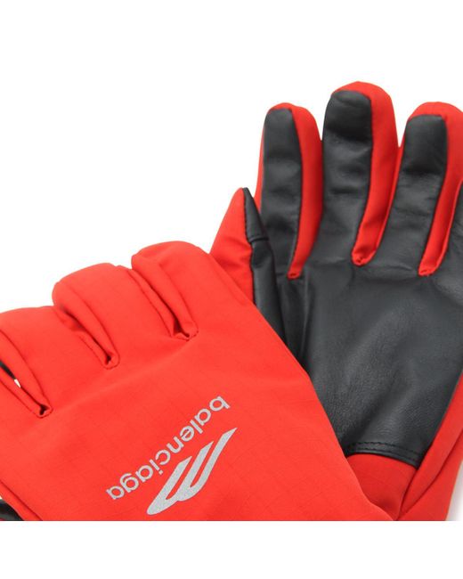 Balenciaga Gloves Red for men