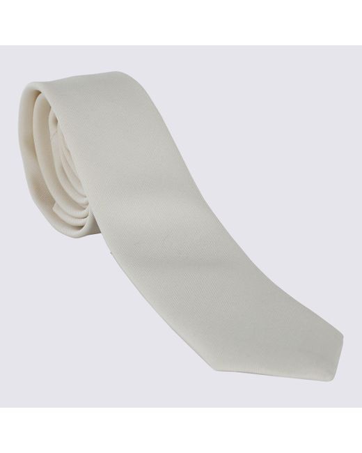 Saint Laurent Gray Tie for men