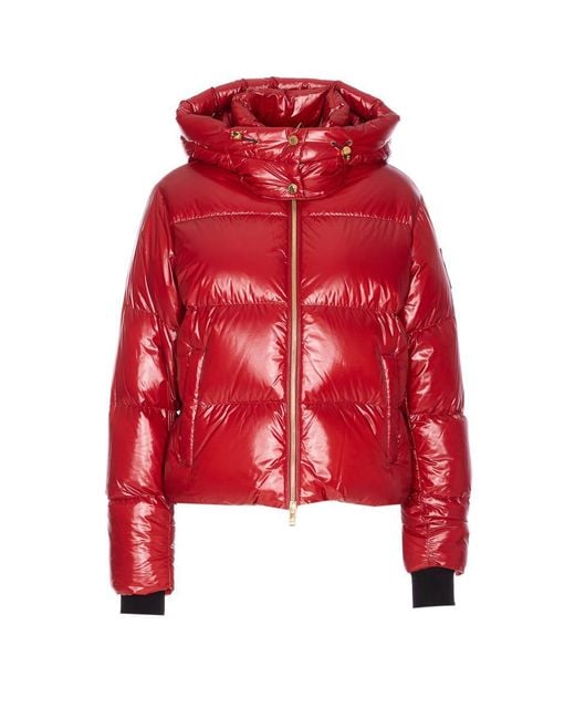 Moose Knuckles Red Moonstone Down Jacket