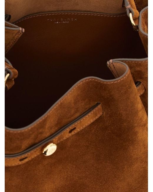 Tory Burch Brown 'Romy' Bucket Bag