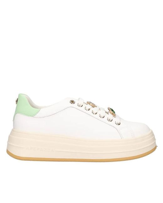 Apepazza White Lea Shoes