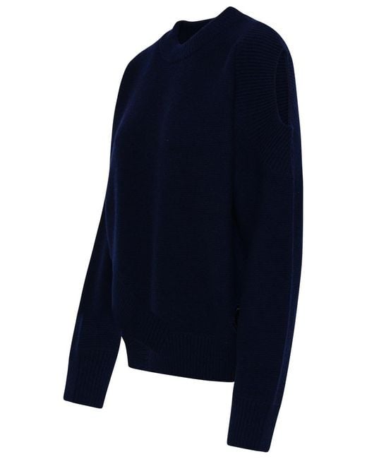 Stella McCartney Blue Cashmere Sweater