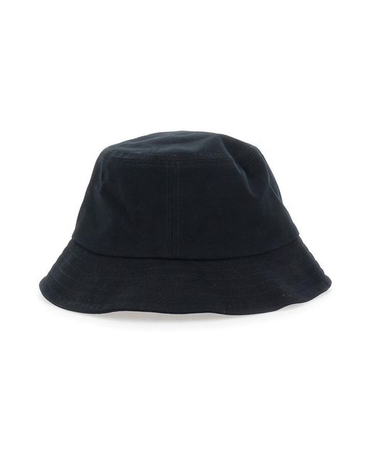 AMI Blue Hat With Logo On The Front for men