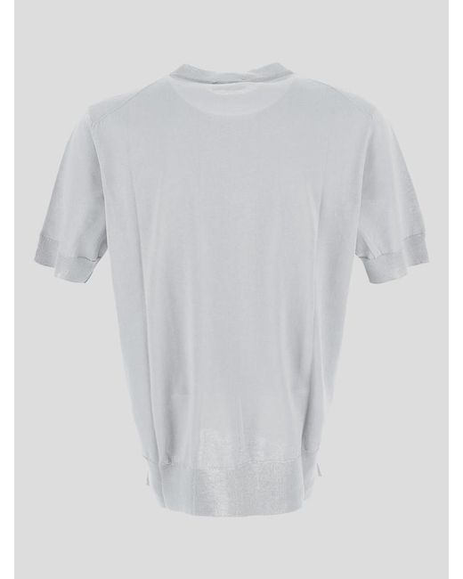 PT Torino Gray T-Shirts And Polos for men