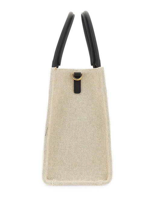 Versace Natural Borsa Shopper Piccola La Medusa