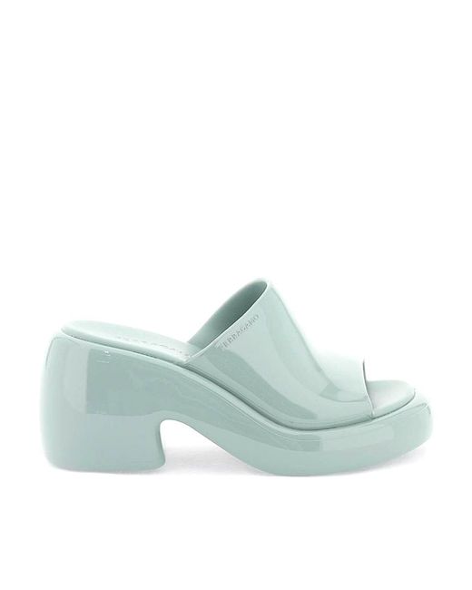 Ferragamo Blue Shoes