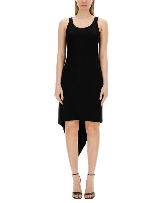 Helmut Lang Black Jersey Camisole Dress