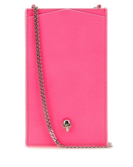 Alexander McQueen Pink Small Leather Goods