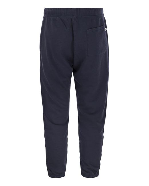 Autry Blue Sweatpants With Logo Patch for men