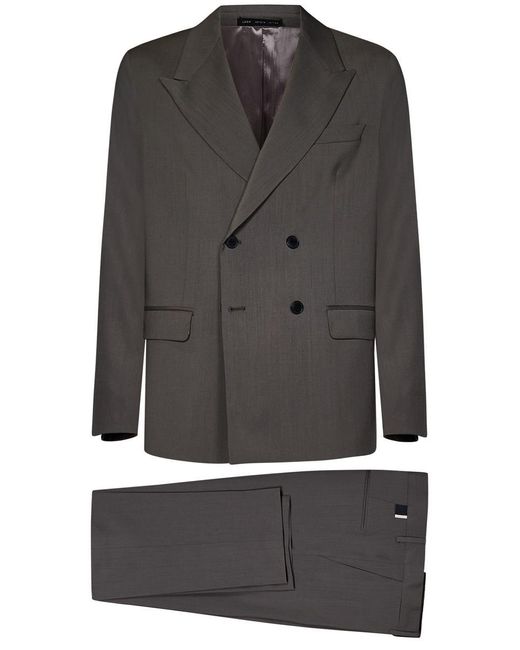 Low Brand Gray 2B Suit for men