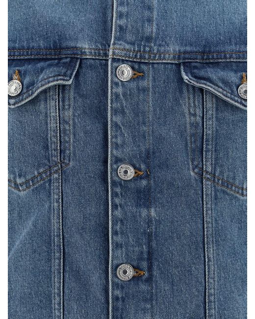 7 For All Mankind Blue Jackets for men