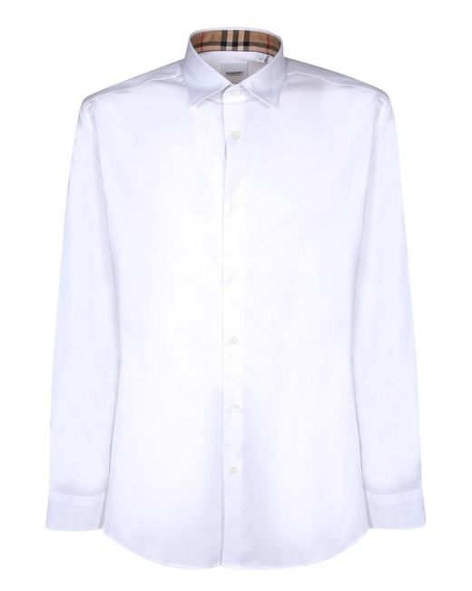 Burberry top shirt lyst
